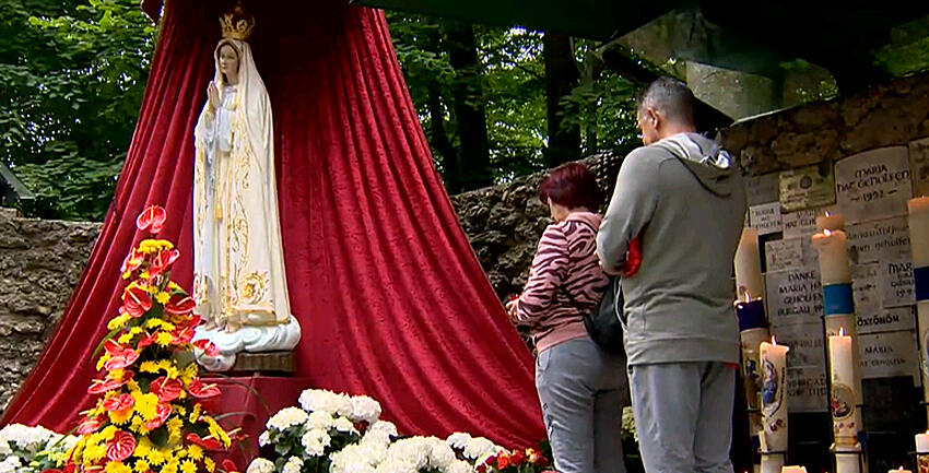 Boxbild Pfingsten Maria Vesperbild