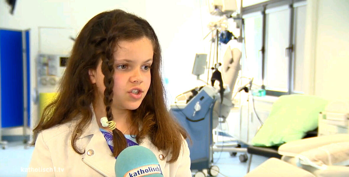 Benita spendet Erstkommuniongeld