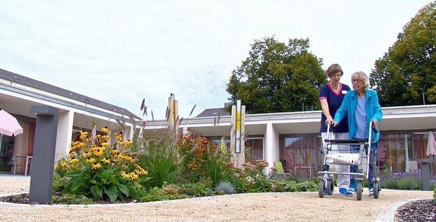 Garten für das Leben im St Vinzenz Hospiz