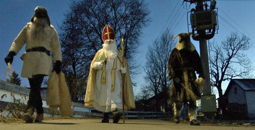 Nikolaus im Kurs - und in Sulzschneid