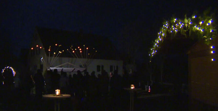 Advent auf dem Dorfplatz