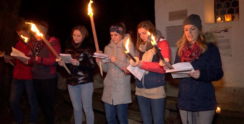 Waldweihnacht der Landjugend Vorderburg