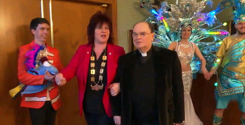 Hollaria beim Diözesanadministrator