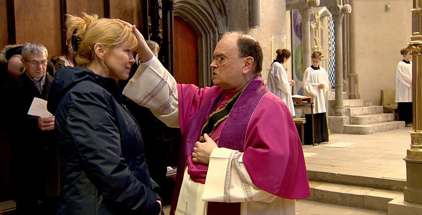 Boxbild Porträt Taufbewerberin