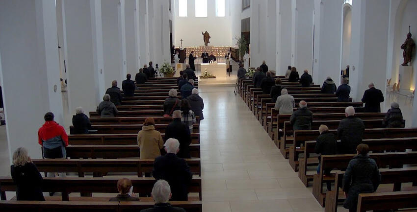 Gottesdienst für Corona-Opfer
