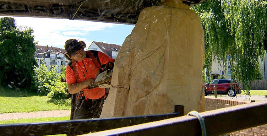 Boxbild Holzkünstler