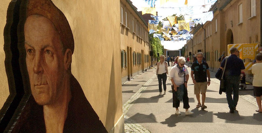 500 Jahre Fuggerei in Augsburg - jetzt kommt "Fuggerei next500"
