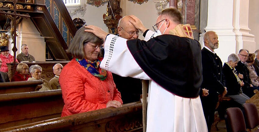 Boxbild Ehejubilare Violau