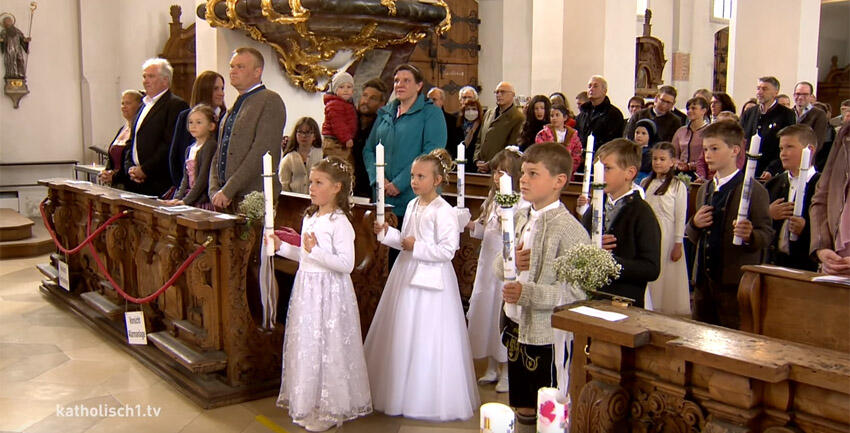 Erstkommunion in Inchenhofen (katholisch1.tv)