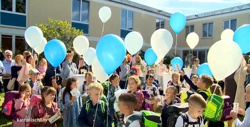 Erster Schultag in Mindelheim (katholisch1.tv)
