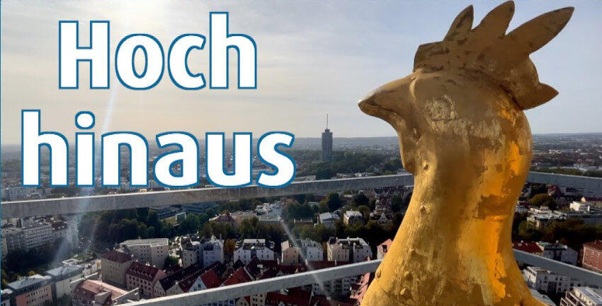 Video Ulrichsbasilika Turm Renovierung