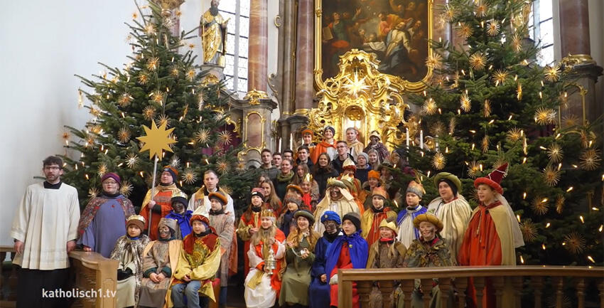 Sternsinger in Aichach (katholisch1tv)