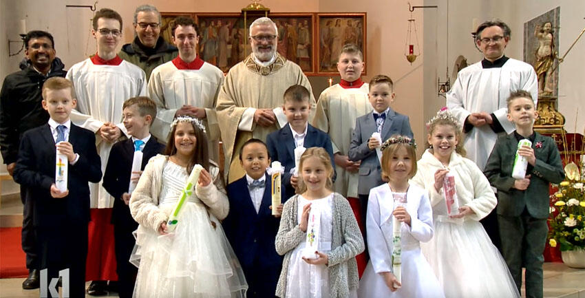 Erstkommunion in Kriegshaber (katholisch1.tv)