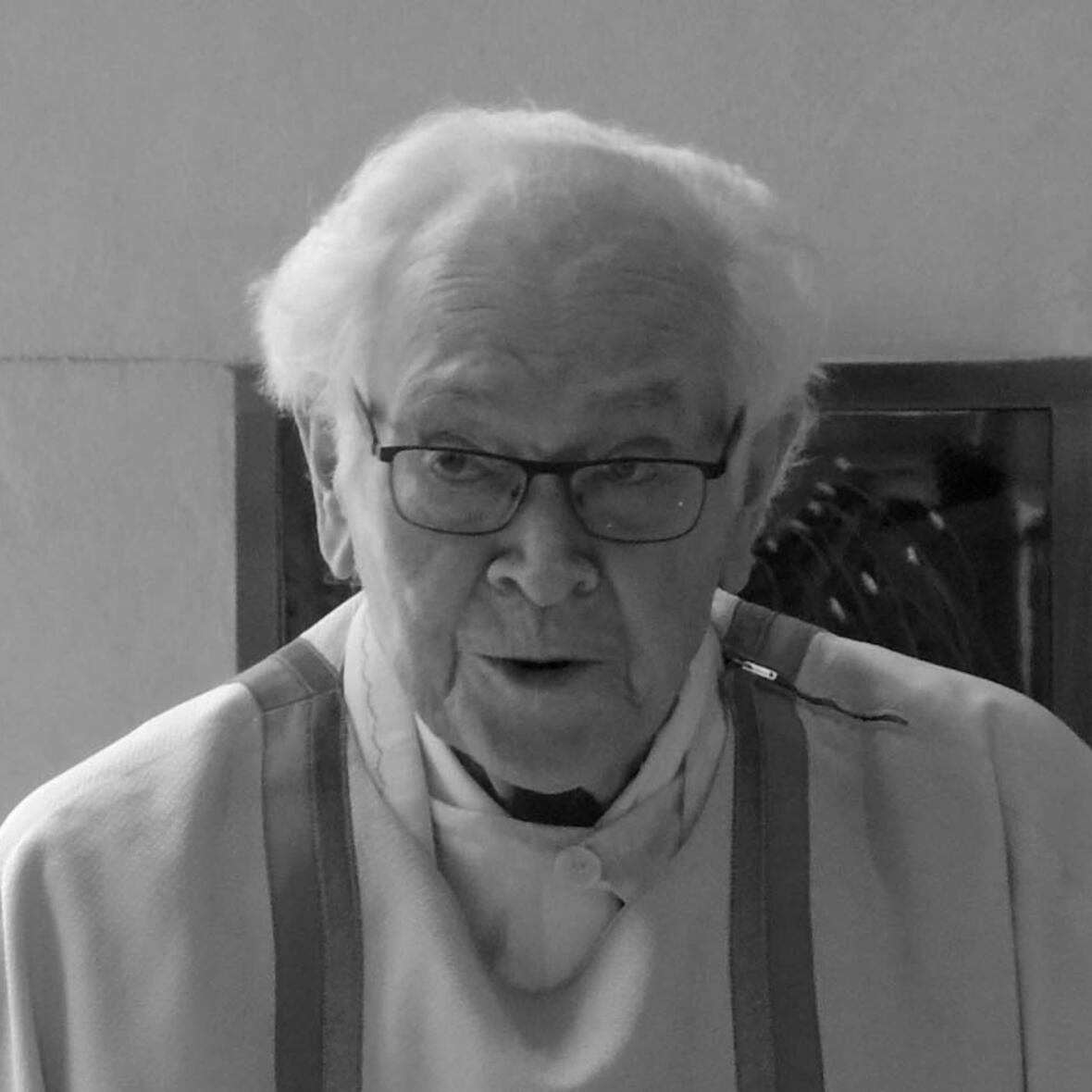 + Professor Anton Rauscher, Jesuit und Sozialethiker. (Foto: Roswitha Mitulla)