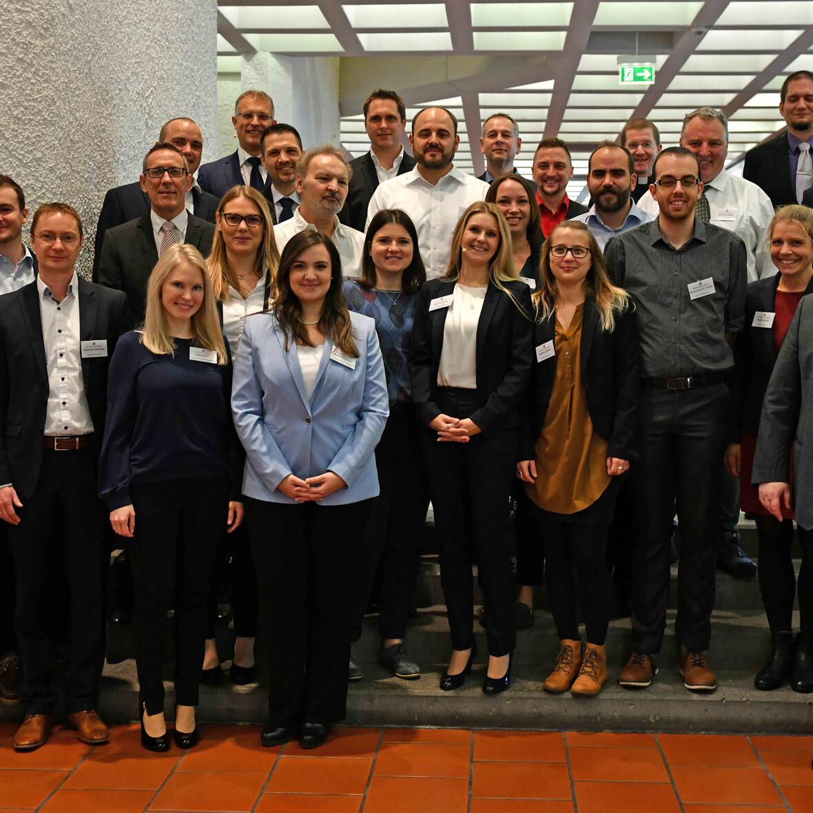 Die Stabsabteilung IT und Digitalisierung stellt sich vor (mit auf dem Bild: Domkapitular Harald Heinrich und Domvikar Martin Riß).