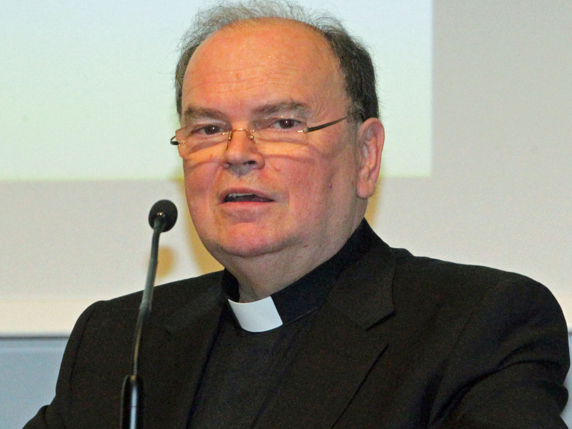 "Einer von uns": Diözesanadministrator Prälat Dr. Bertram Meier freute sich über den prominenten Festredner aus dem Bistum Augsburg.