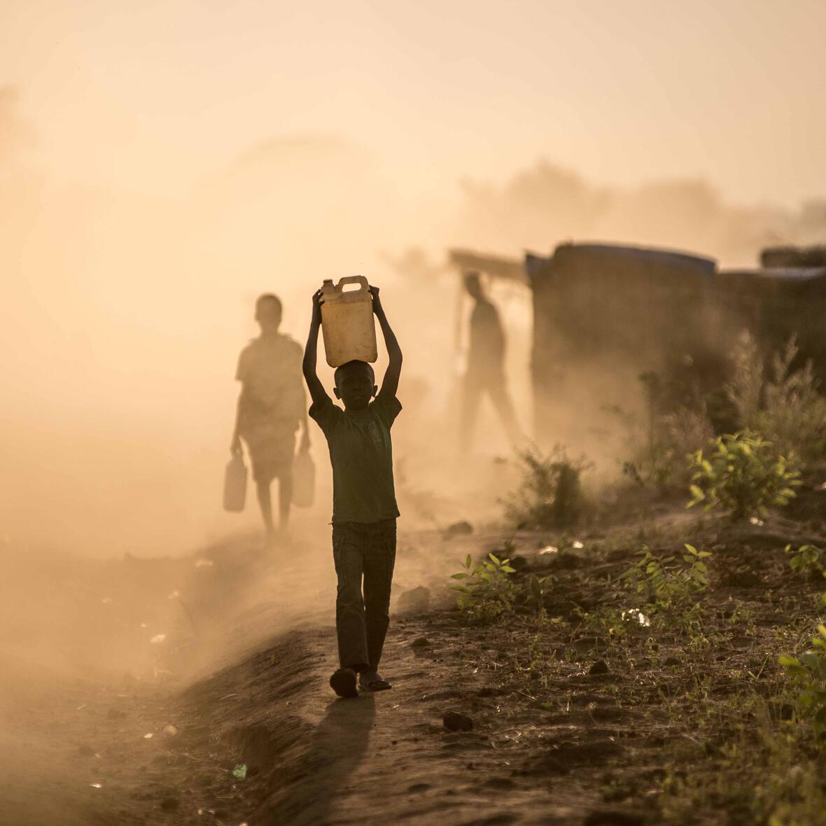 Sicheres Trinkwasser ist auch für die Menschen im Südsudan lebensnotwendig. (Foto Caritas international)