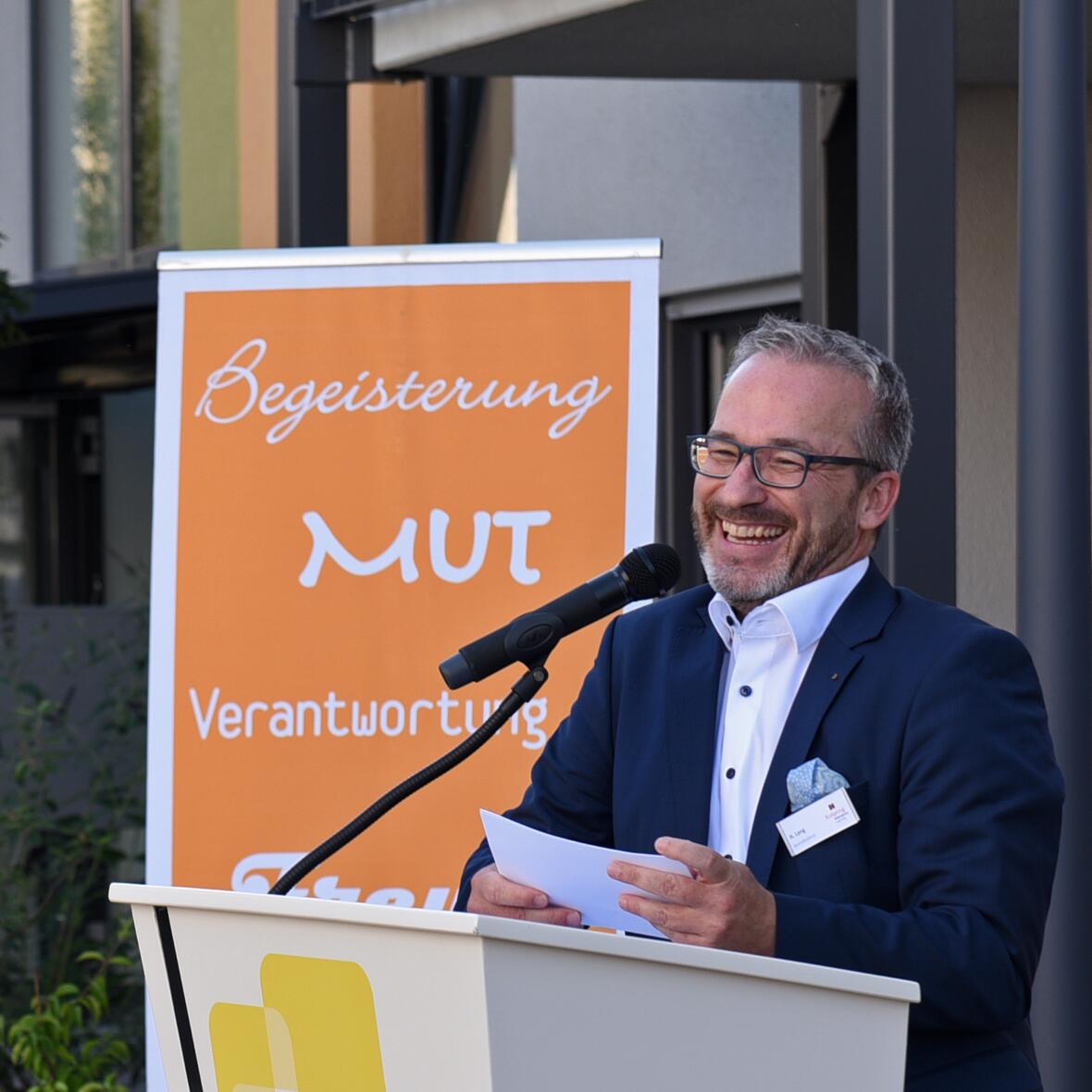 Kolping-Geschäftsführer Heinrich Lang (Foto: Simone Zwikirsch/pba)