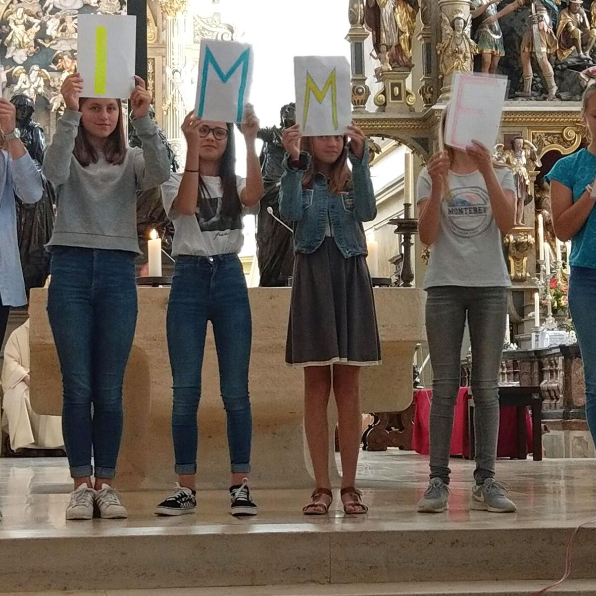 Ulrichswoche: Gottesdienst für Schulen des Schulwerks. (Foto: Schulwerk / Andreas Walch)