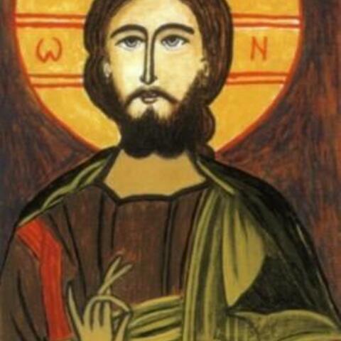 Beispiel für eine gemalte Ikone