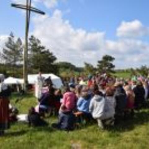 Beim Gottesdienst mit BDKJ-Präses Pater Christoph Lentz ging es um starke Frauen des Mittelalters. (Foto: PSG)