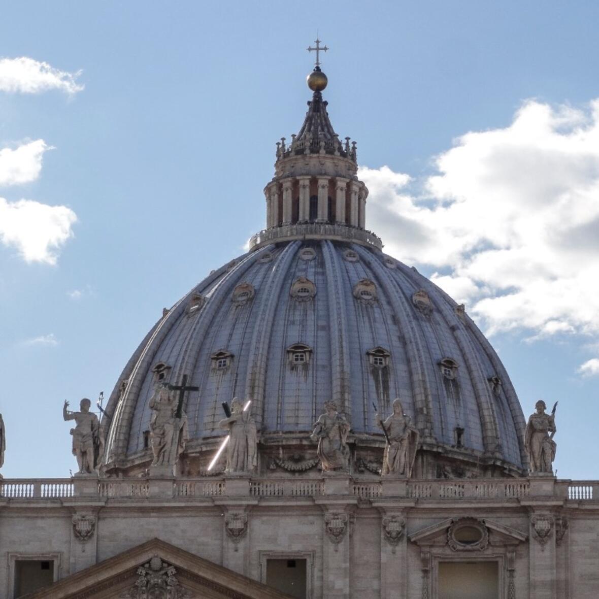 Die Peterskirche in Rom. (Foto: Johannes Simon, in: Pfarrbriefservice.de)