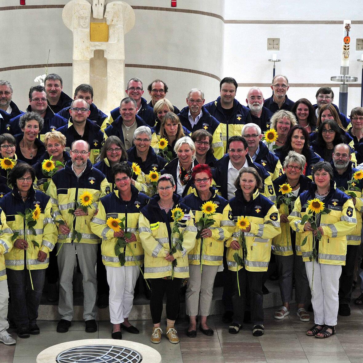 Die Notfallseelsorger des Bistums Augsburg haben sich gestern zum Tag der Notfallseelsorge getroffen. (Foto: pba/Romana Kröling)