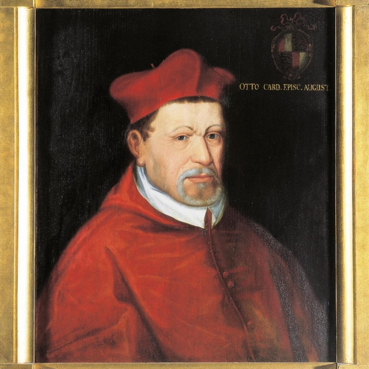 Porträt von Otto Kardinal Truchseß von Waldburg im Diözesanmuseum St. Afra (Foto: Richter + Fink).