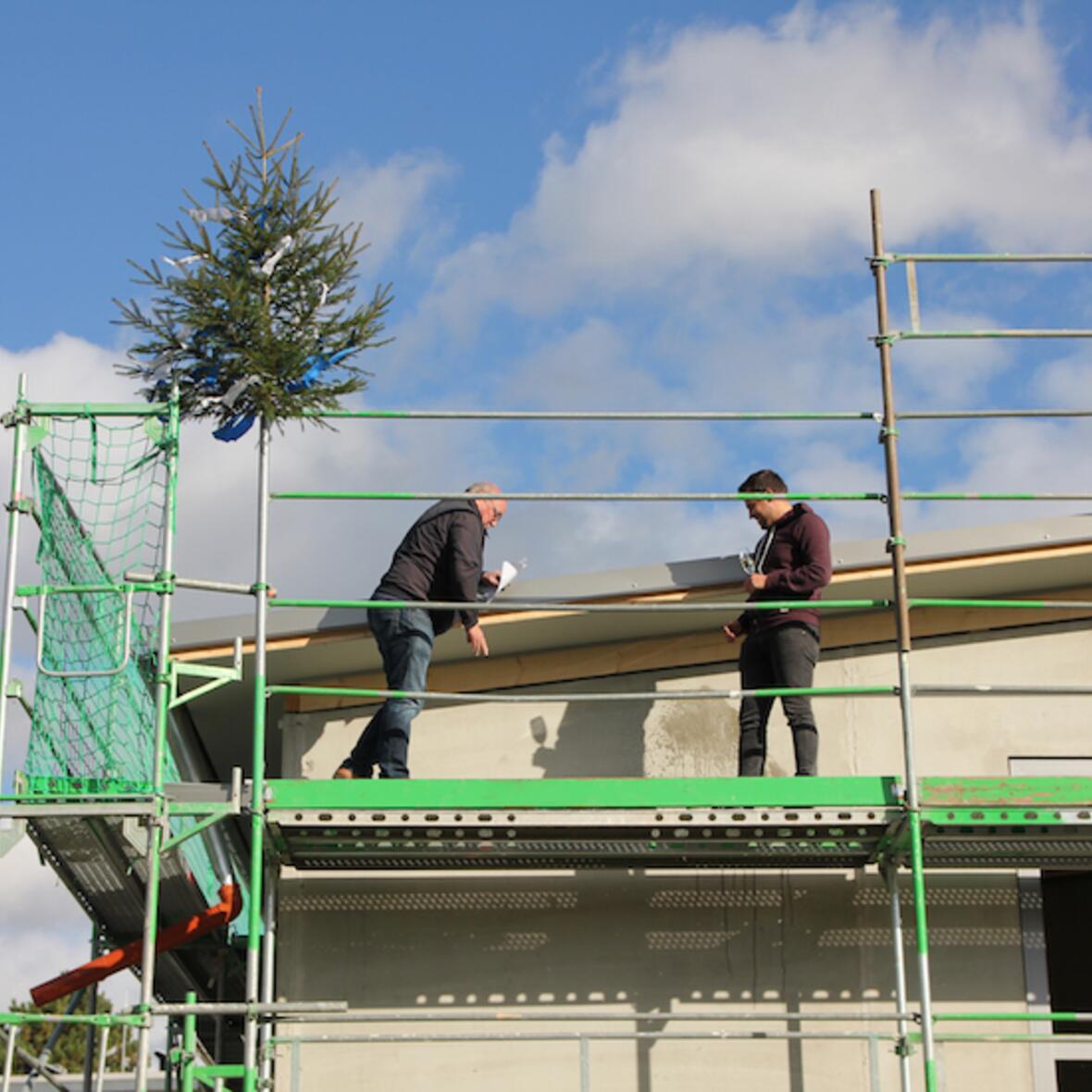 Bereits im März kommenden Jahres sollen die Häuser bezugsfertig sein. (Foto: Bernhard Gattner/pca)