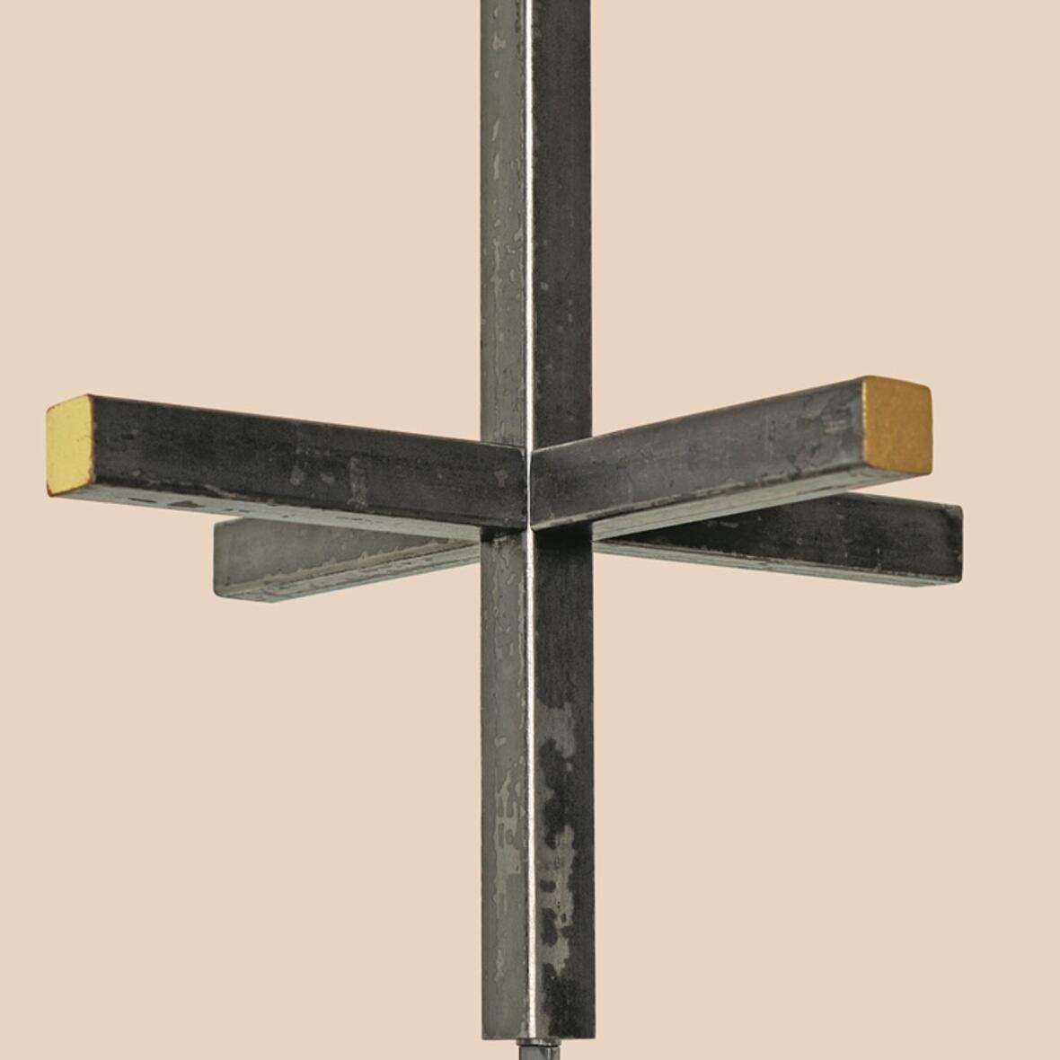 Dreidimensionales Christuskreuz. (Foto: Marco Stenzel)