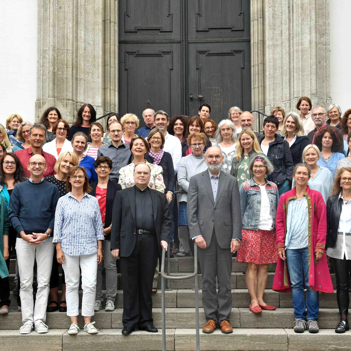 Dutzende Beraterinnen und Berater trafen sich in den vergangenen beiden Tagen im Haus St. Ulrich zum fachlichen Austausch. (Foto: Daniel Jäckel / pba)