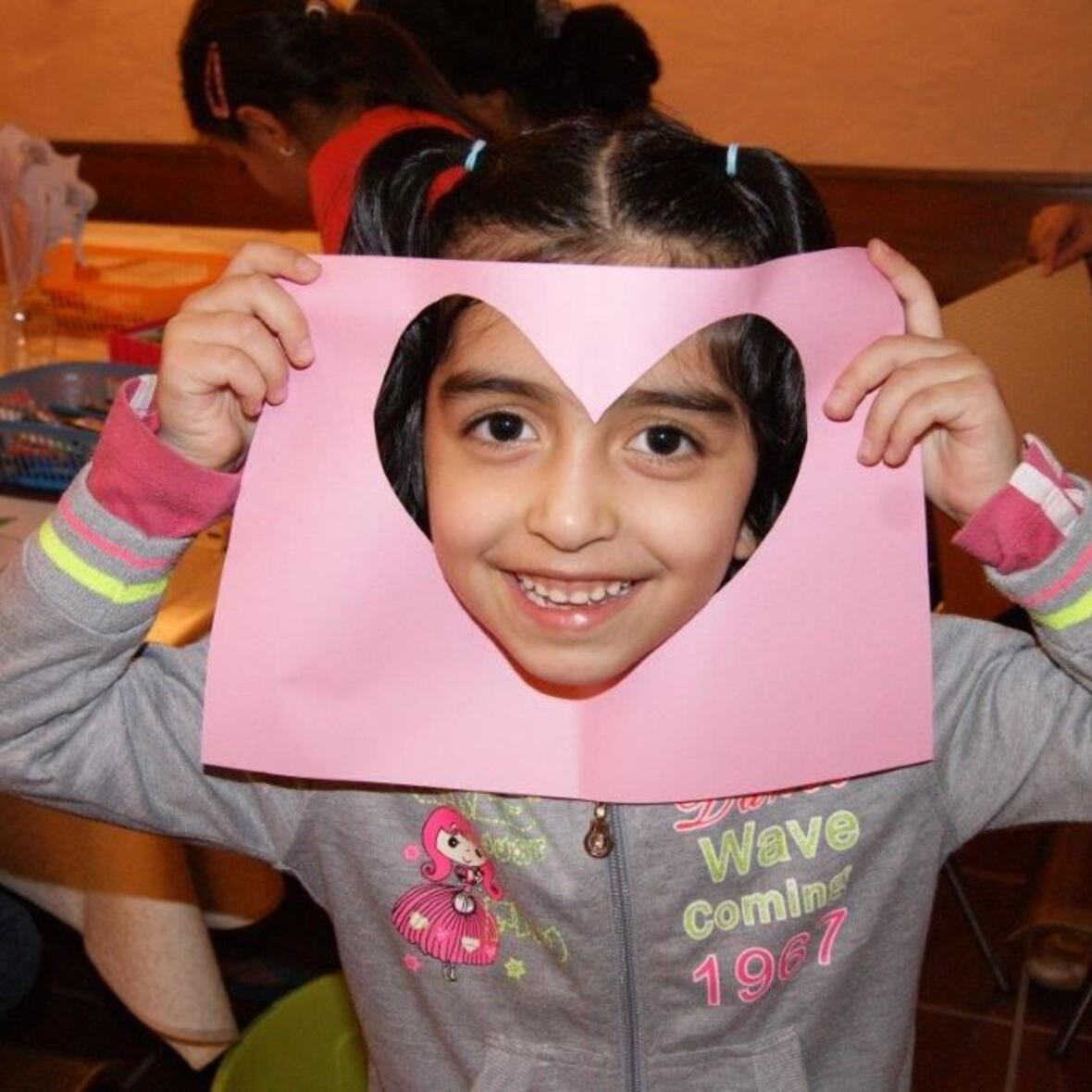 Ein Flüchtlingskind, das im Kloster Maihingen lebt. (Foto: Alois Sattlecker)