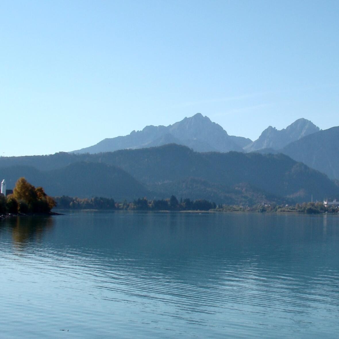 Blick über den Forgensee. (Foto: Manfred Sailer)