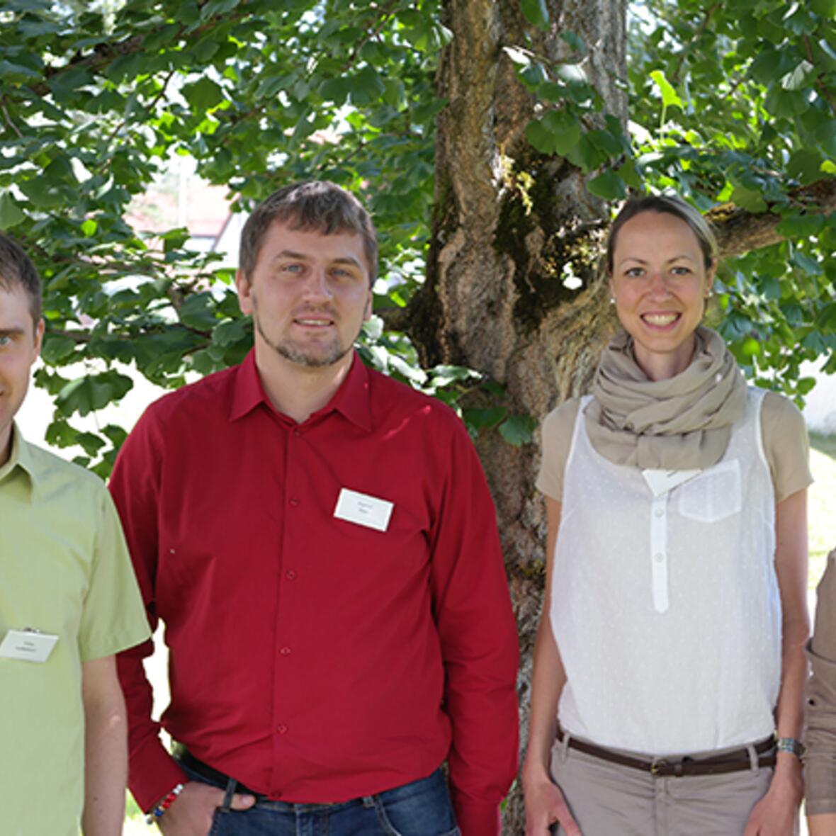 Von links: Foto: Tobias Lachenmayr, Raphael Hupe, Anja Müller und Ursula Weismantel. (Foto: Karl-Georg Michel/pba)