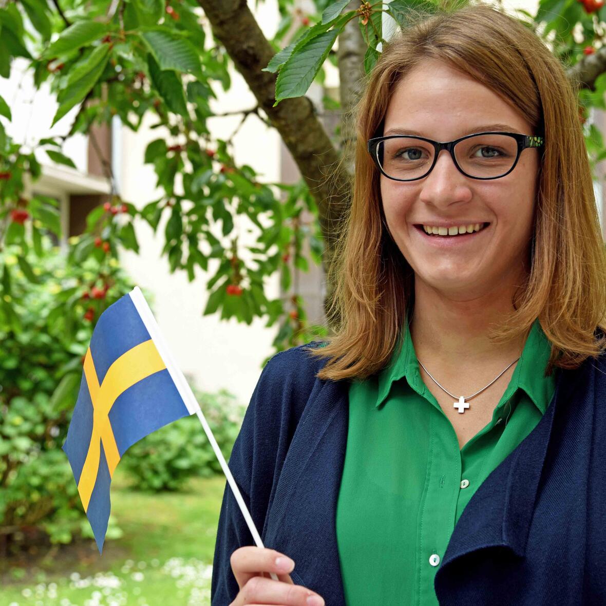 Judith Höchstötter lernt in den nächsten Monaten die katholische Kirche von einer ganz anderen Seite kennen. (Foto: Lena Reiher)
