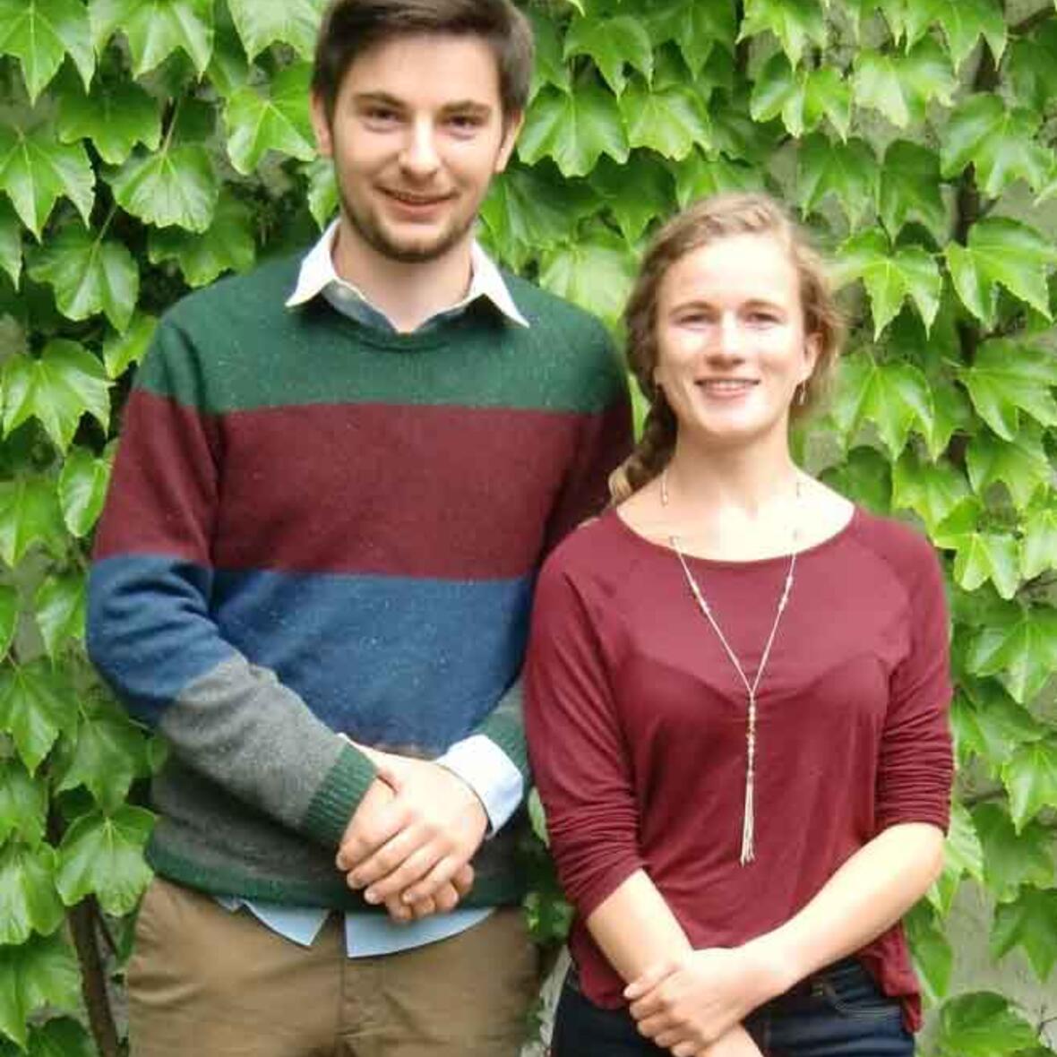 Kathrin und Jonathan: Im Rahmen des Weltfreiwilligendienstes sind sie nach Peru aufgebrochen. (Foto: Susanne Ott)