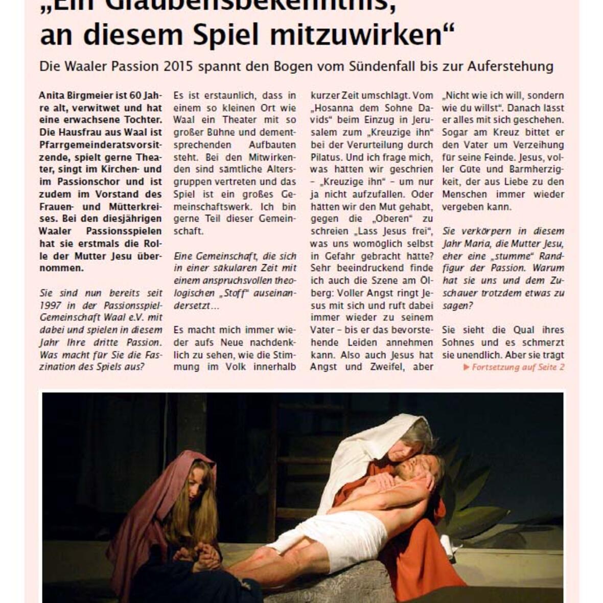 Titelseite der aktuellen Newsletter-Ausgabe "WIR im Bistum".