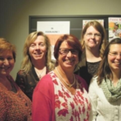Sonja Bergamaschi (Gemeindebücherei Buch), Andrea Gayde (Stadtbücherei Senden) und Rosa-Maria Brunner-Wiest (Markt- und Pfarrbücherei Altenstadt) (v.links). Foto: Sankt Michaelsbund