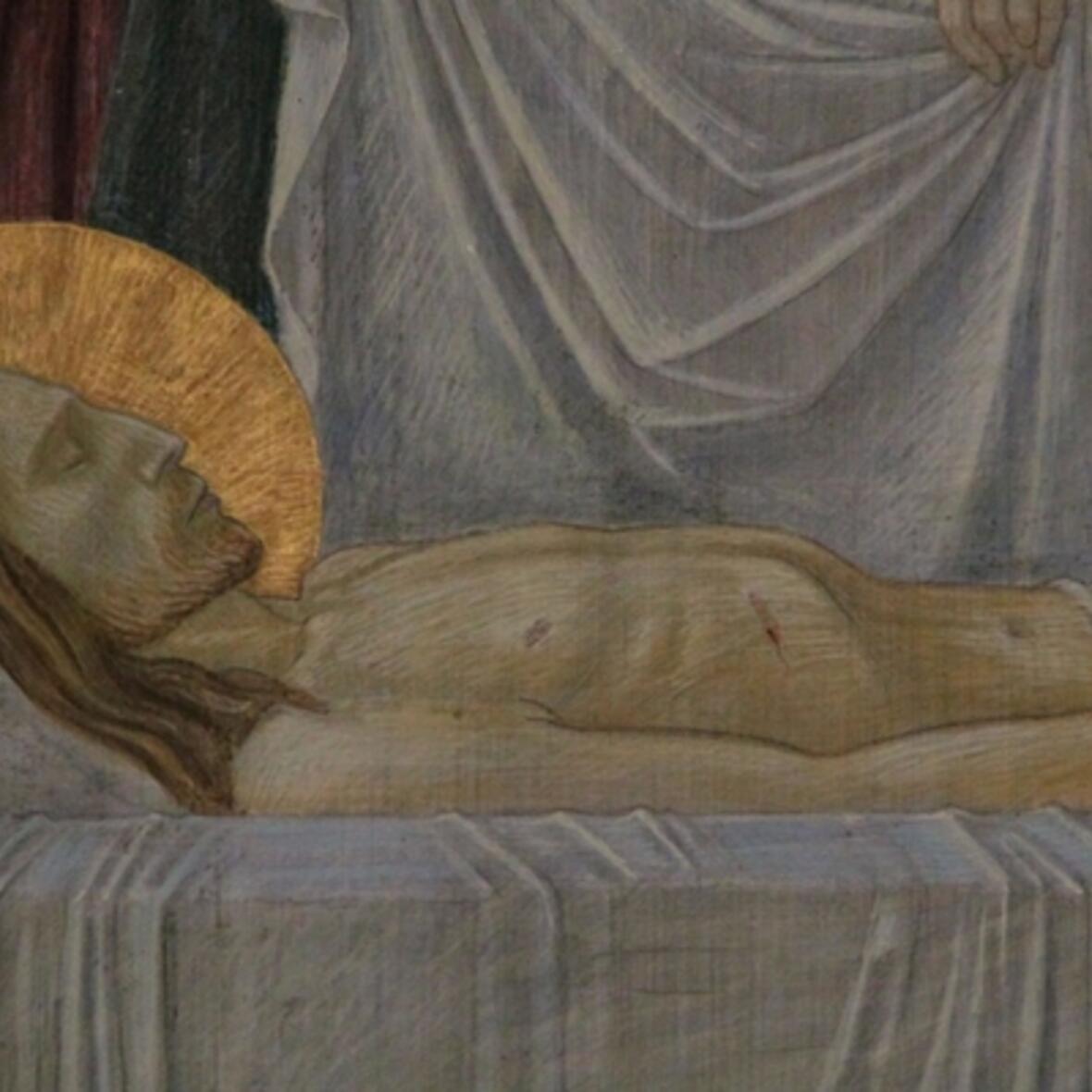 Abbildung aus dem Kreuzweg im Hohen Dom zu Augsburg. (Pressestelle Bistum Augsburg/Daniel Jäckel)