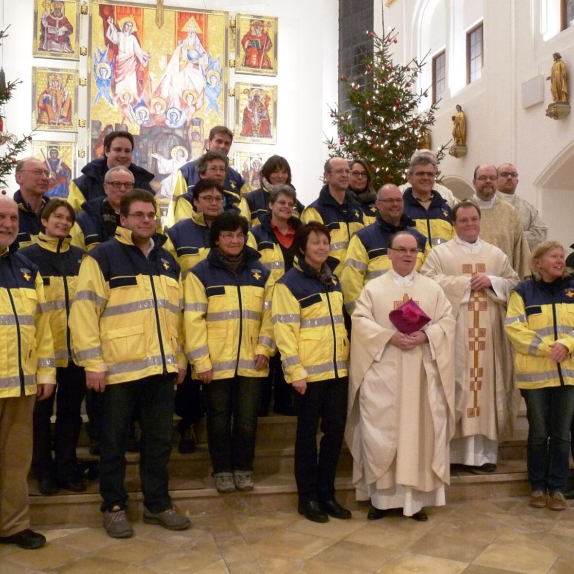 Neue Mitarbeiterinnen und Mitarbeiter für die katholische Notfallseelsorge im Unterallgäu (Fotos: Hubert Ellenrieder/Stefan Hauke)