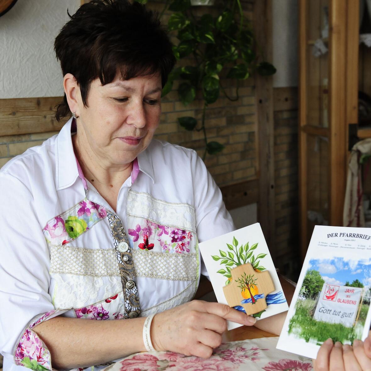 Antonie Deschler war zwölf Jahre lang Pfarrgemeinderatsvorsitzende in der Pfarrei Wehringen. 