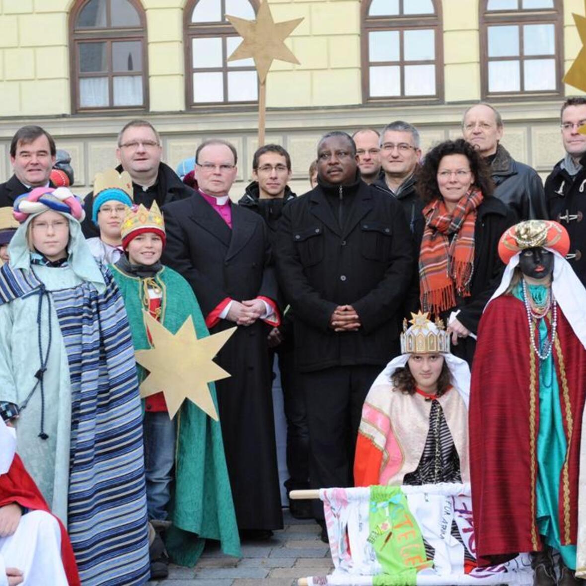 Diözesanweite Eröffnung der erfolgreichen Sternsingeraktion 2013 im Dezember vergangenen Jahres.