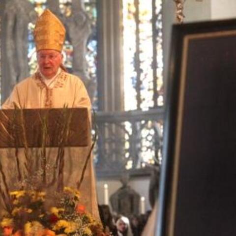Kardinal Friedrich Wetter predigte im Festgottesdienst anlässlich des Jubiläums der Congregatio Jesu.