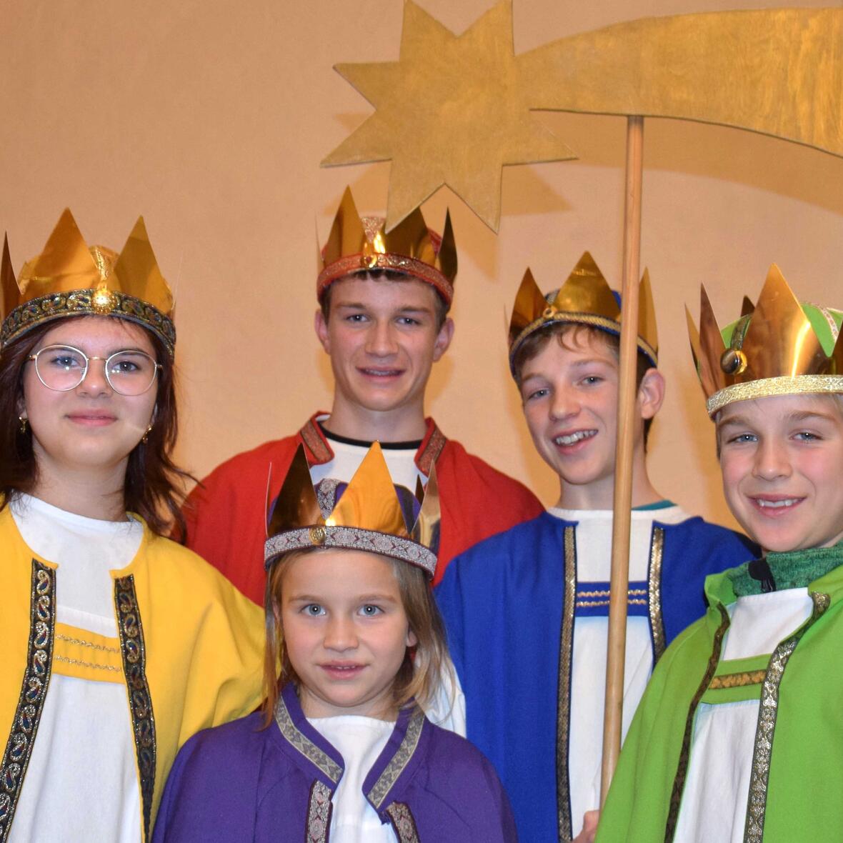 Die Kemptener Sternsinger-Gruppe freut sich auf den Jahreswechsel in Rom. (Foto: Sabine Verspohl-Nitsche / pdke)