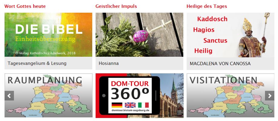 Boxen Wort Gottes, Geistlicher Impuls, Heilige