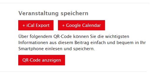 Kalenderfunktion responsive