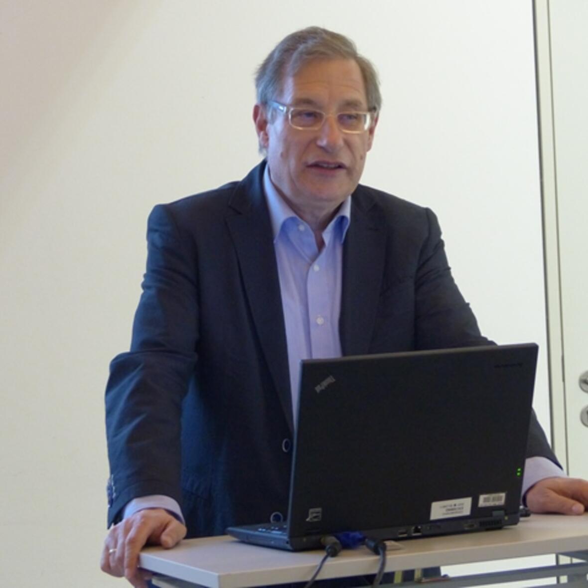 Hielt den Gastvortrag: Prof. Detlef Pollack