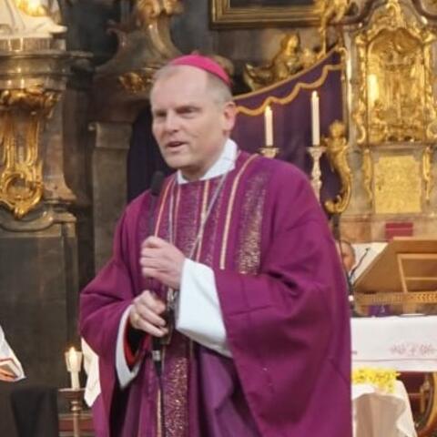 Ein Highlight war der Pontifikalgottesdienst mit Weihbischof Florian Wörner in seiner Heimat Eschenlohe. 