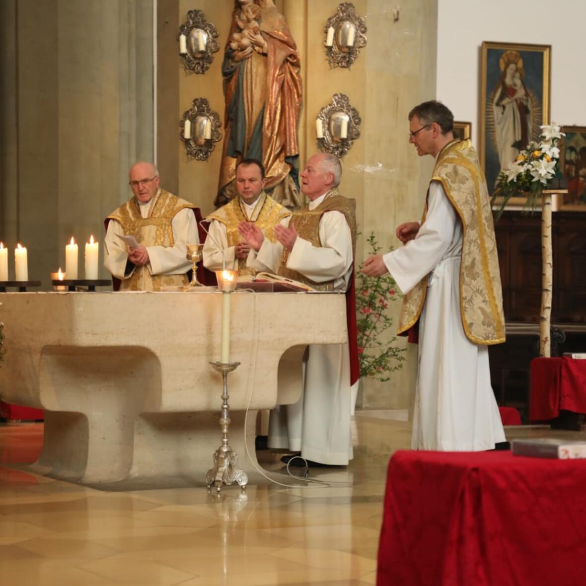 Zelebranten im Gottesdienst