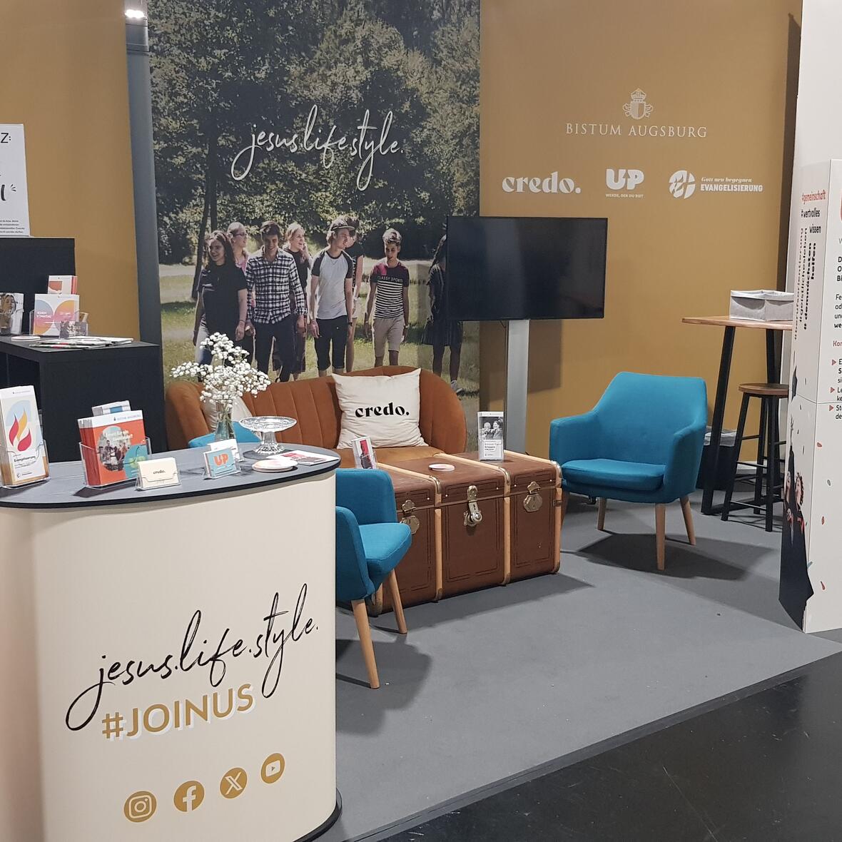 Unser Stand auf der MEHR-Konferenz
